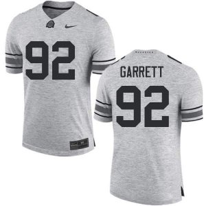 Men's Ohio State Buckeyes #92 Haskell Garrett Gray Nike NCAA College Football Jersey Supply WYY4544OL